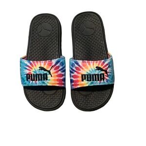 Puma Cool Cat Tie Dye Slides Size 6